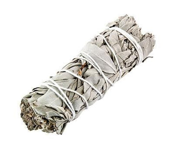 California White Sage Smudge Stick - 4"L - Life Gardening Tools LLC