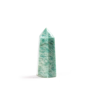3.5" Amazonite Pointed Tower - Life Gardening Tools LLC