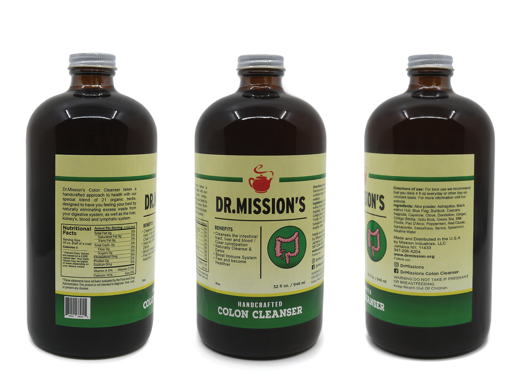 Dr. Mission's Colon Cleanser - Life Gardening Tools LLC
