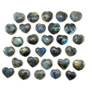 Labradorite Heart | Labradorite Crystal Hearts | Labradorite Stone Hearts | Rainbow Labradorite Heart - Life Gardening Tools LLC