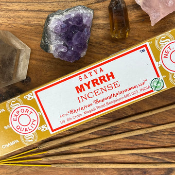 MYRRH INCENSE - Life Gardening Tools LLC