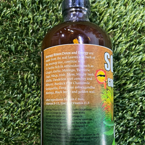 Soursop Bitters Detox Tonic - Life Gardening Tools LLC