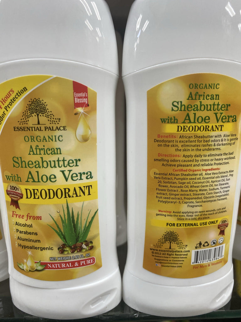 African Shea Butter and Aloe Vera Deodorant - Life Gardening Tools LLC