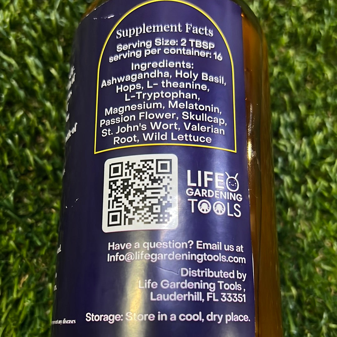 Sleep Support Herbal Tonic – 16oz - Life Gardening Tools LLC