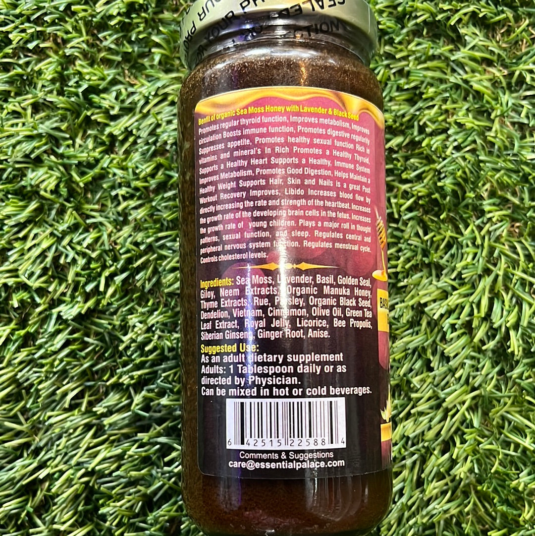 Sea Moss Honey with Lavender - 0