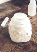 Selenite Tower Candle Holder - Life Gardening Tools LLC